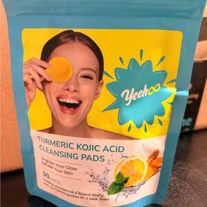 Yeehoo Turmeric Kojic Acid Cleansing Pads